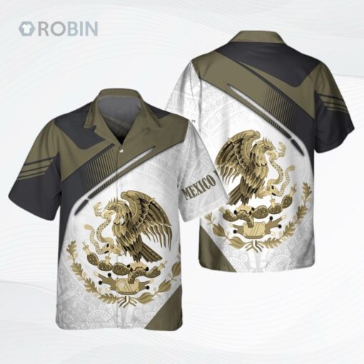 Mexico Hawaiian Shirt, 3D Full Printed Mexican Aloha Beach Hawaii Shirts
