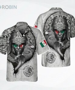 Mexico Unisex Hawaiian Shirt, Summer Hawaii Mexican Shirt