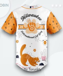 Milwaukee Brewers X 2025 International Cat Day Limited Edition Baseball Jersey