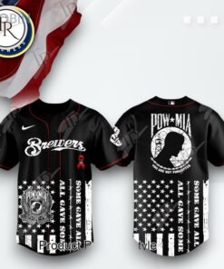 Milwaukee Brewers X National POW MIA Recognition Day 2025 Limited Edition Baseball Jersey