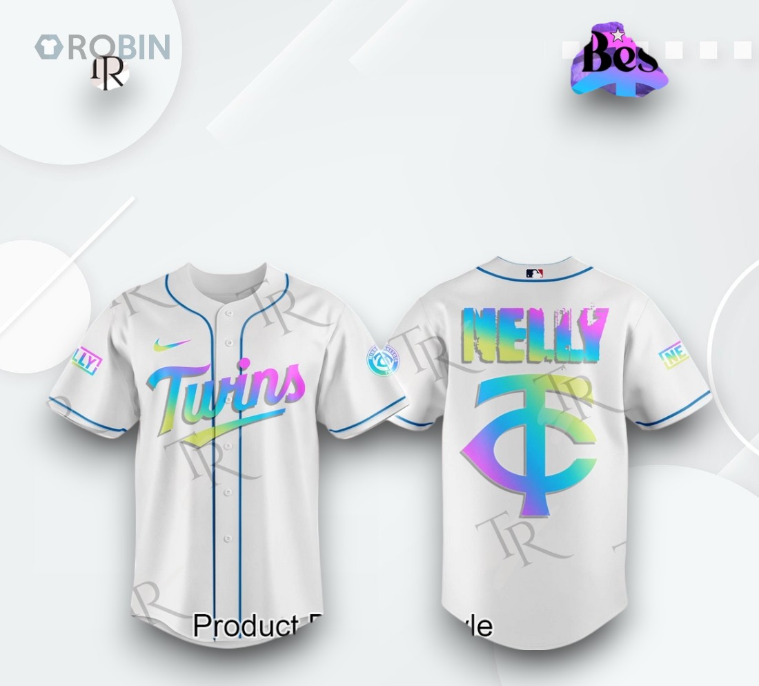 Minnesota Twins X Nelly 2025 Limited Edition Baseball Jersey Minnesota Twins X Nelly 2025 Limited Edition Baseball Jersey