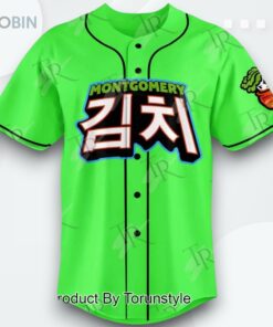 Montgomery Biscuits X Kimchi & Korean Heritage NightLimited Edition Baseball Jersey