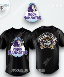 Moon Mammoths X Erie SeaWolves 2025 Limited Edition Baseball Jersey