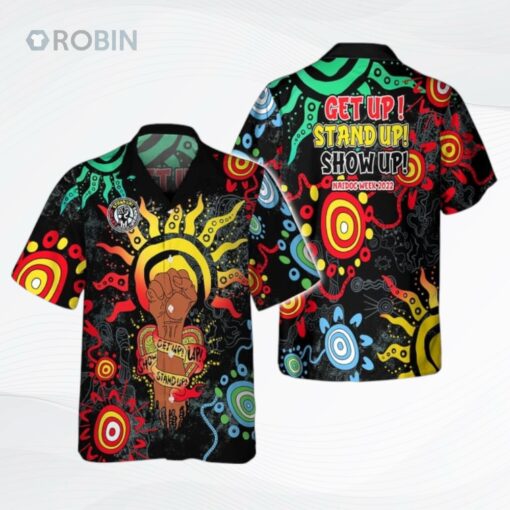 Naidoc Week 2022 3D Hawaiian Shirt, Naidoc Week Gift,Australia Hawaiian Shirt