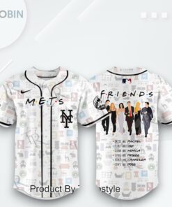 New York Mets X F.R.I.E.N.D.S Night 2025 Limited Edition Baseball Jersey