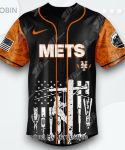 New York Mets X National Lineman Appreciation Day 2025 Limited Edition Baseball Jersey