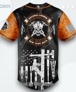 New York Mets X National Lineman Appreciation Day 2025 Limited Edition Baseball Jersey