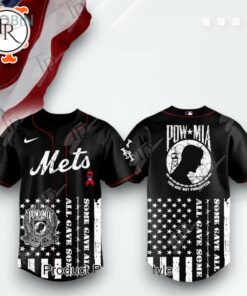 New York Mets X National POW MIA Recognition Day 2025 Limited Edition Baseball Jersey