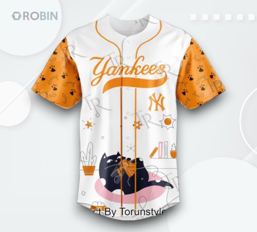 New York Yankees X 2025 International Cat Day Limited Edition Baseball Jersey