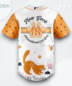 New York Yankees X 2025 International Cat Day Limited Edition Baseball Jersey