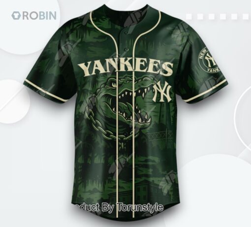 New York Yankees X Big Cypress Alligator Alcatraz 2025 Limited Edition Baseball Jersey
