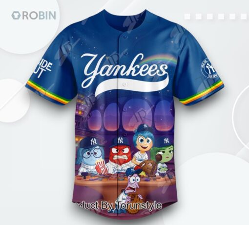 New York Yankees X Inside Out 2025 Limited Edition Baseball Jersey