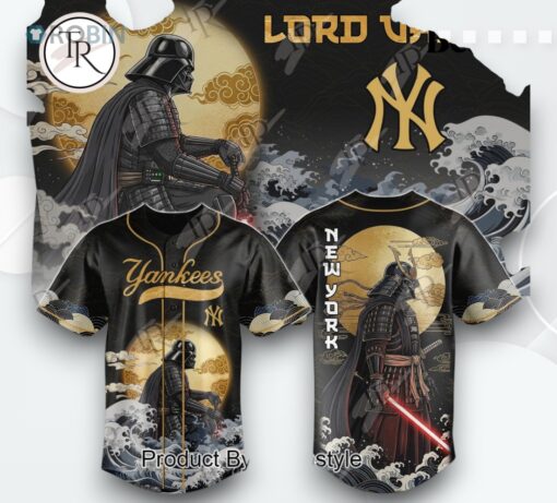 New York Yankees X Lord Vader Star Wars 2025 Limited Edition Baseball Jersey