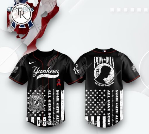 New York Yankees X National POW MIA Recognition Day 2025 Limited Edition Baseball Jersey