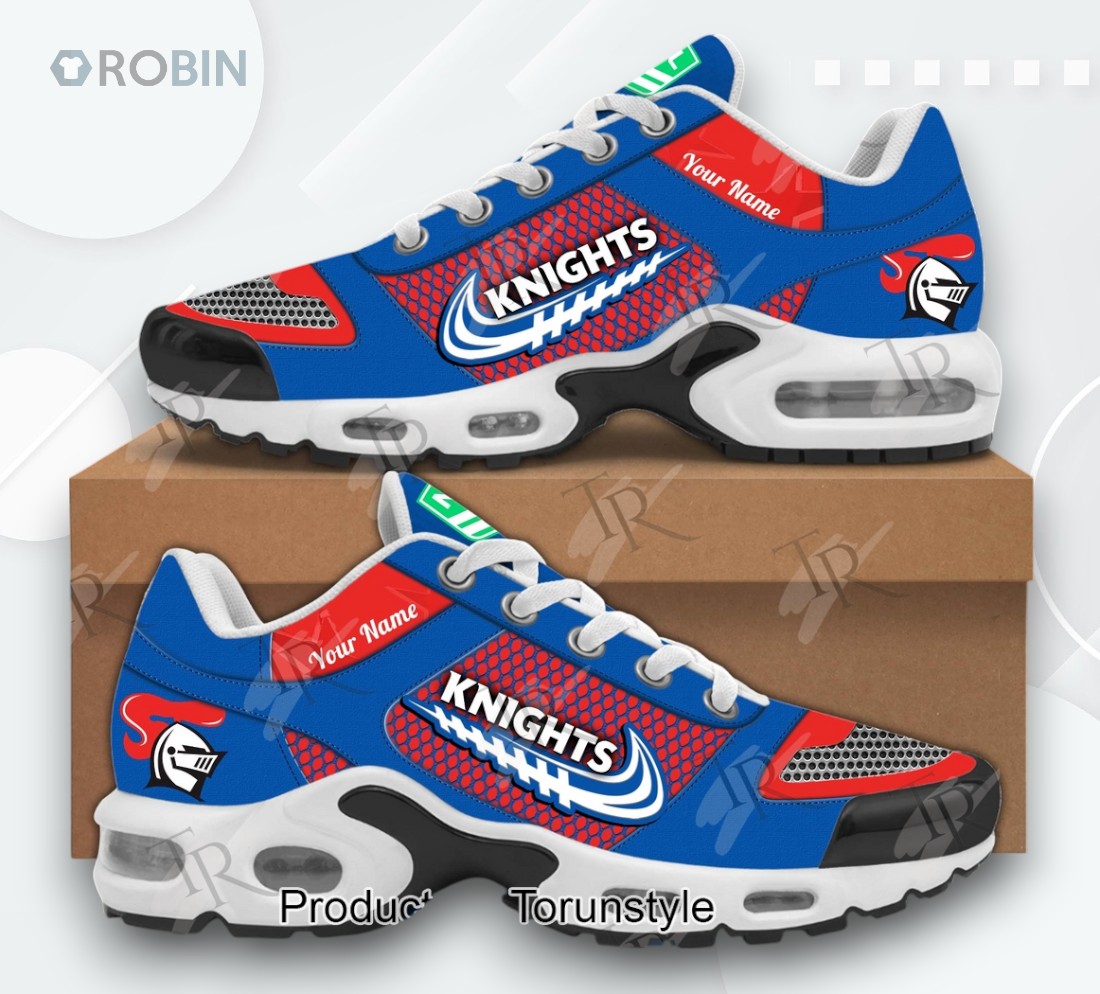 Newcastle Knights 2025 Custom Name Limited Edition Sneaker Air Cushion Newcastle Knights 2025 Custom Name Limited Edition Sneaker Air Cushion