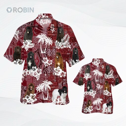 Newfoundland Hawaiian Shirt, Cute Hawaiian Shirt For Summer