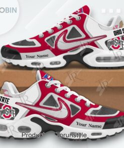 Ohio State Buckeyes New Design 2025 Custom Name Sneaker Air Cushion