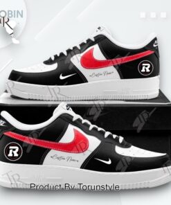 Ottawa Redblacks 2025 Logo Custom Name AF1 Sneakers