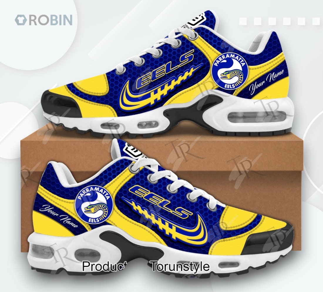 Parramatta Eels 2025 Custom Name Limited Edition Sneaker Air Cushion Parramatta Eels 2025 Custom Name Limited Edition Sneaker Air Cushion