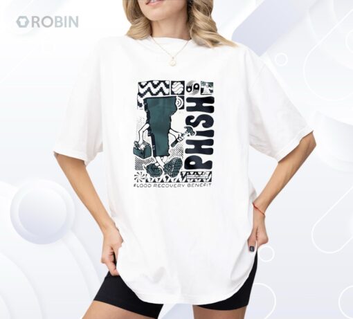 Phish Flood Recovery Benefit Shirt