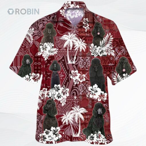 Poodle Hawaiian Shirt, Animal Hawaiian Shirt