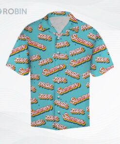 Pride Gay Rainbow Hawaiian Shirt, Summer Hawaiin LGBT Shirt, Proud Gay Shirt Pride Gay Rainbow Hawaiian Shirt, Summer Hawaiin LGBT Shirt, Proud Gay Shirt