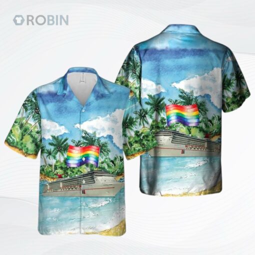Pride Hawaiian Shirt, Us Cruise Happy Pride Month Lgbtq Hawaiian Shirts
