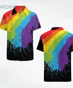 Rainbow Gaymer Lgbt Pride Tropical Hawaii Beach Shirts Rainbow Gaymer Lgbt Pride Tropical Hawaii Beach Shirts
