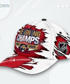 Reigning Champs 2024 2025 Stanley Cup Champions Florida Panthers Special Edition Cap
