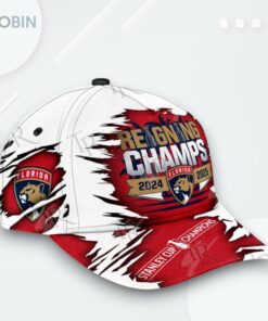 Reigning Champs 2024 2025 Stanley Cup Champions Florida Panthers Special Edition Cap