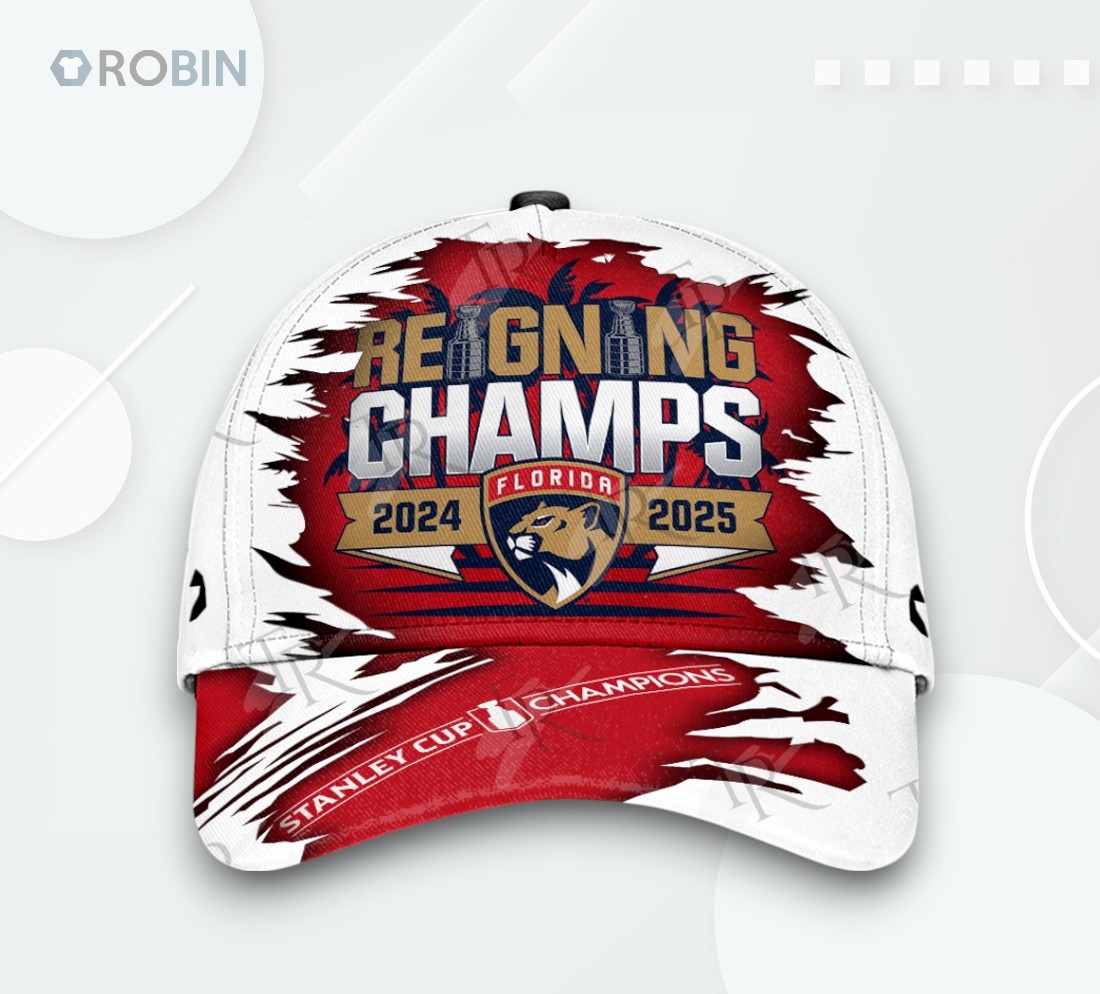Reigning Champs 2024 2025 Stanley Cup Champions Florida Panthers Special Edition Cap Reigning Champs 2024 2025 Stanley Cup Champions Florida Panthers Special Edition Cap