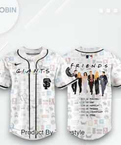 San Francisco Giants X F.R.I.E.N.D.S Night 2025 Limited Edition Baseball Jersey