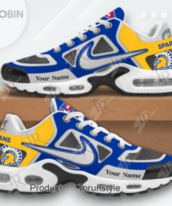 San Jose State Spartans New Design 2025 Custom Name Limited Edition Sneaker Air Cushion
