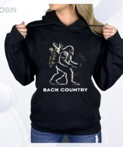 Sasquatch Big Foot Hunting Back Country Archery Shirt