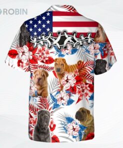 Shar Pei Hawaiian Shirt, Dog Hawaiian Shirts For Travel Summer, Hawaii Aloha Beach Shirt For Dog Lovers Shar Pei Hawaiian Shirt, Dog Hawaiian Shirts For Travel Summer, Hawaii Aloha Beach Shirt For Dog Lovers