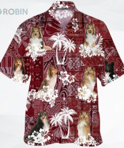 Shetland Sheepdog Hawaiian Shirt