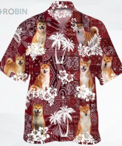 Shiba Inu Hawaiian Shirt, Cute Dog Hawaiian Shirt Shiba Inu Hawaiian Shirt, Cute Dog Hawaiian Shirt