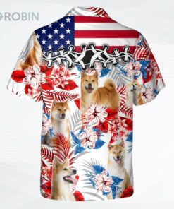 Shiba Inu Hawaiian Shirt, Dog Hawaiian Beach Shirts For Men And Woman