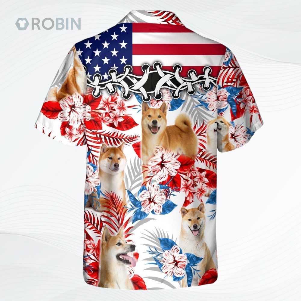 Shiba Inu Hawaiian Shirt, Dog Hawaiian Beach Shirts For Men And Woman Shiba Inu Hawaiian Shirt, Dog Hawaiian Beach Shirts For Men And Woman
