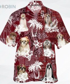 Shih Tzu Hawaiian Shirt, Best Gift For Dog Lovers