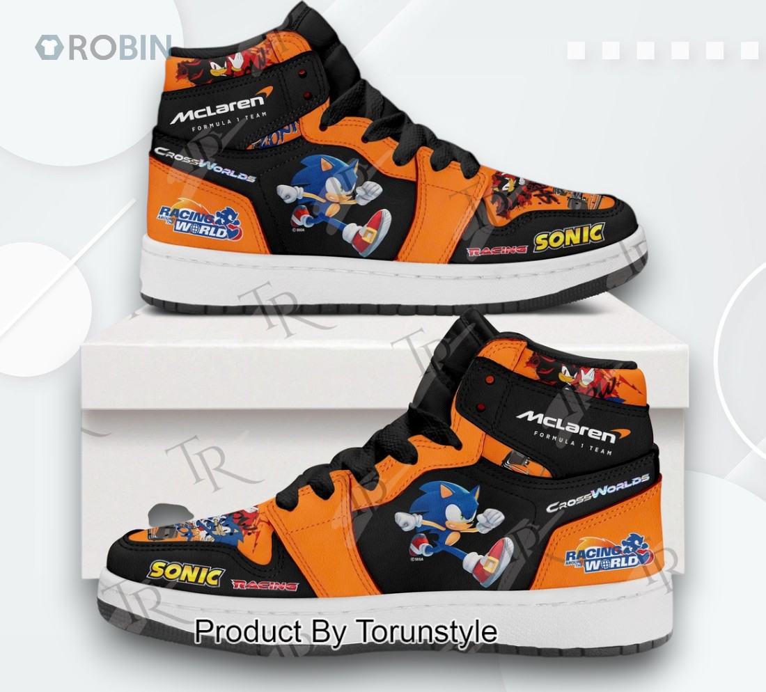 Sonic Racing Around The World Limited Edition Air Jordan 1 Hightop Sonic Racing Around The World Limited Edition Air Jordan 1 Hightop