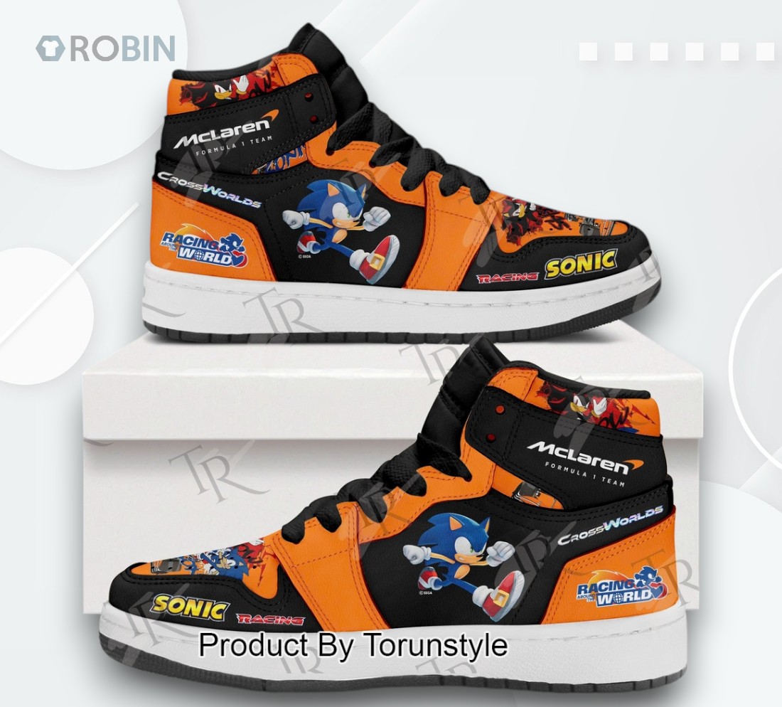 Sonic Racing Around The World Limited Edition Air Jordan 1 Hightop Sonic Racing Around The World Limited Edition Air Jordan 1 Hightop
