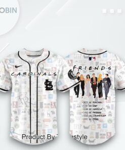 St.Louis Cardinals X F.R.I.E.N.D.S Night 2025 Limited Edition Baseball Jersey