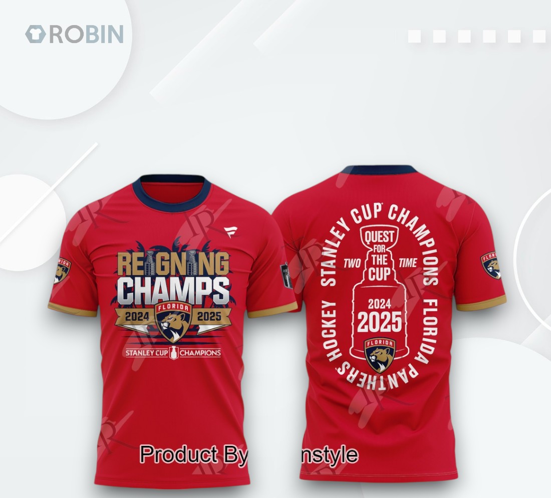 Stanley Cup Champions 2025 Two Time Quest For The Cup Florida Panthers Hoodie Stanley Cup Champions 2025 Two Time Quest For The Cup Florida Panthers Hoodie