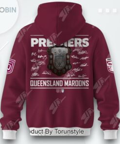 State Of Origin Premiers Queensland Maroons 2025 3D Printed Shirt (Hoodie, Shirt, Sweatshirt)