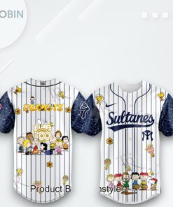 Sultanes De Monterrey X Peanuts 100 Anos De Historia 2025 Limited Edition Baseball Jersey