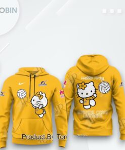Sunshine Coast Lightning Suncorp Super Netball X Hello Kitty 2025 3D Printed Shirt (Hoodie, Shirt, Sweatshirt)