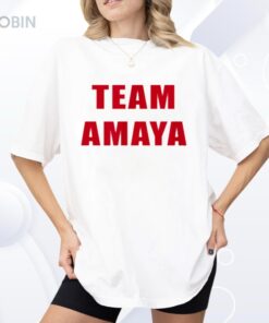 Team Amaya Love Island Fan Reality Tv Couple Supporter Shirt