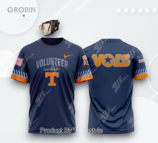 Tennessee Volunteers Spirit Smokey Grey 2025 3D Printed Shirt (Hoodie, Shirt, Sweatshirt)