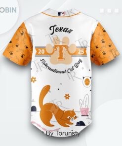 Texas Rangers X 2025 International Cat Day Limited Edition Baseball Jersey